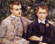 Pierre Renoir Charles and Georges Durand-Ruel oil painting artist